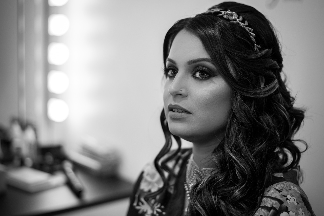 coafuri nunta bucle par lung